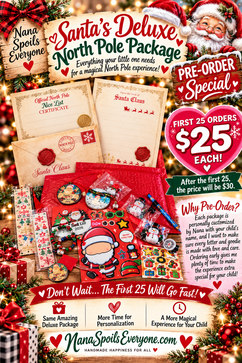 Deluxe Santa Letter