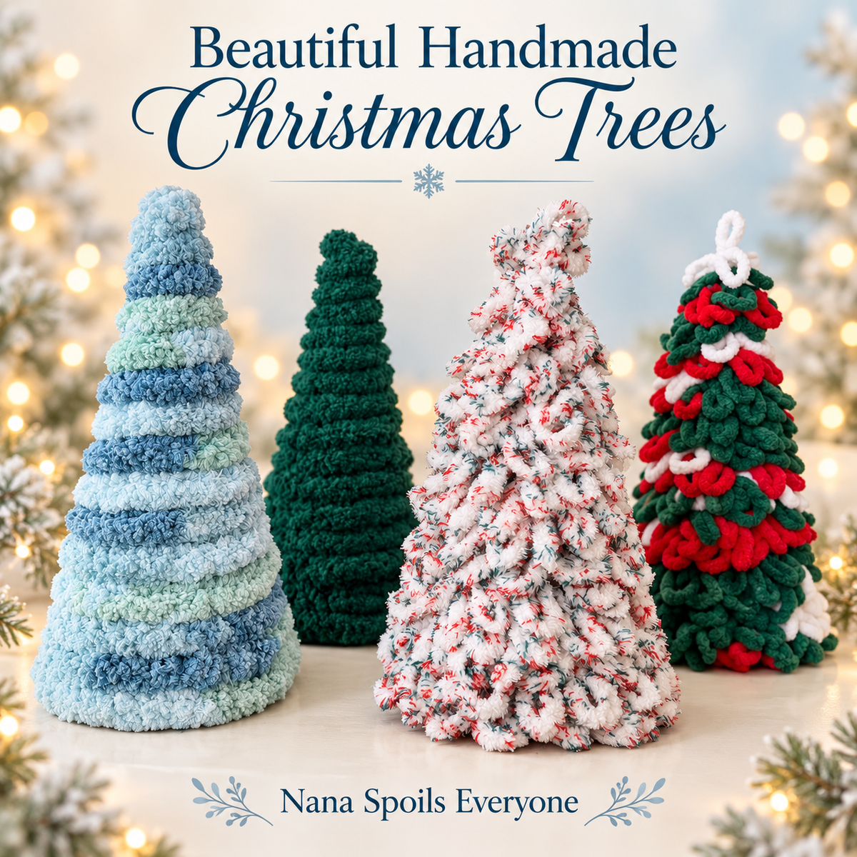 Handmade Christmas Trees
