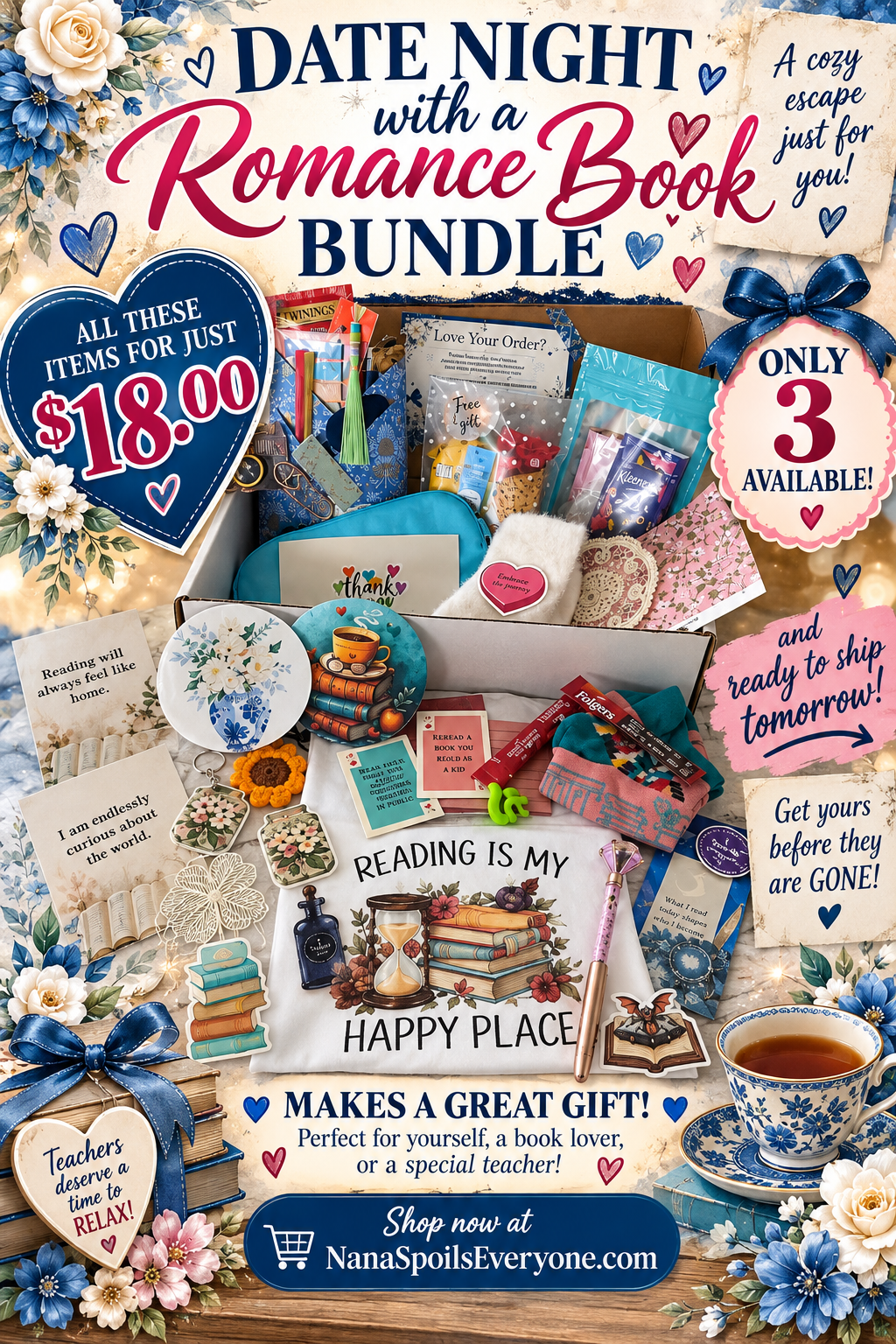 Date Night with a Romance Book Bundle